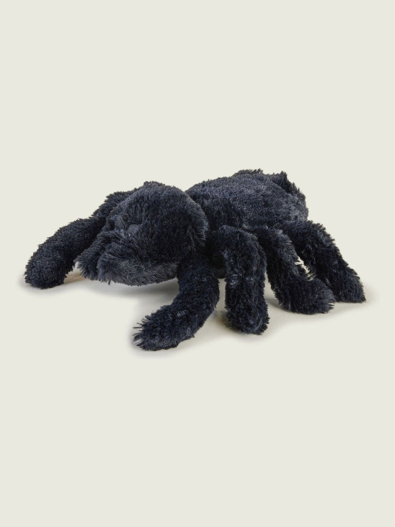Warmies black large spider heatable soft toy, UK version