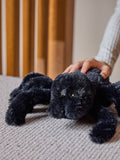 Warmies black large spider heatable soft toy, UK version