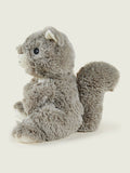 Warmies grey large squirrel heatable soft toy, UK version