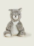 Warmies grey large squirrel heatable soft toy, UK version