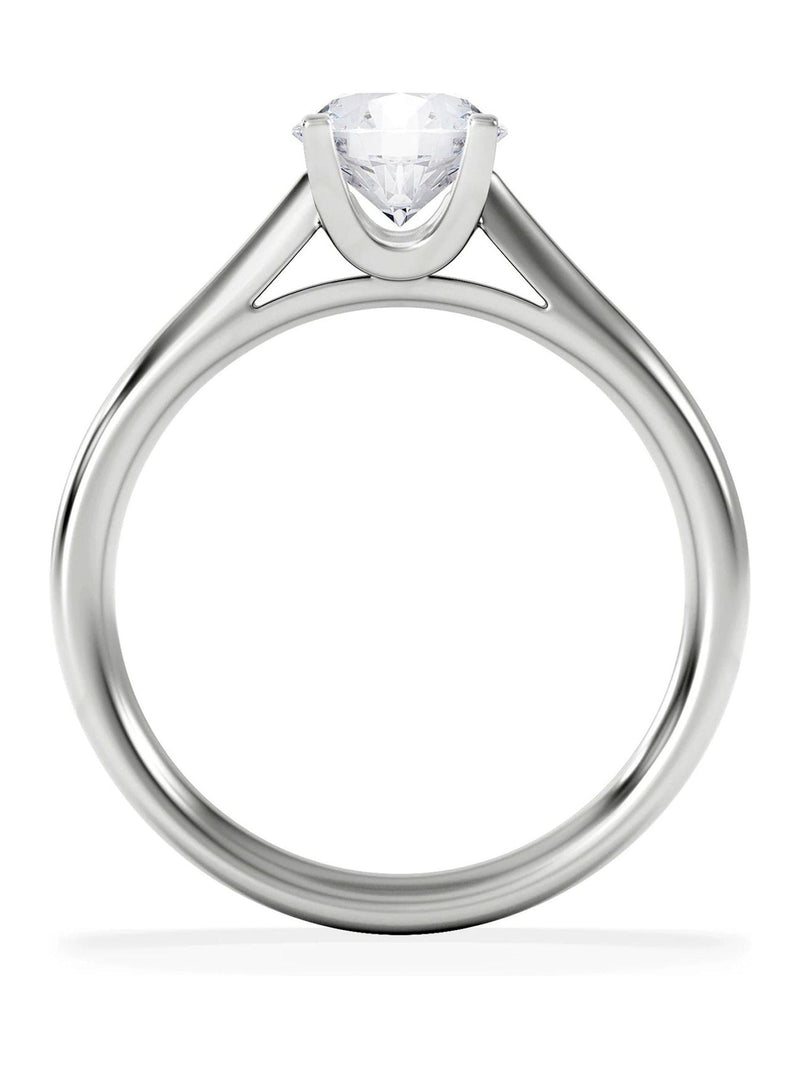 The Diamond Store White Grace round cut lab diamond engagement ring 1.00ct (British brand)