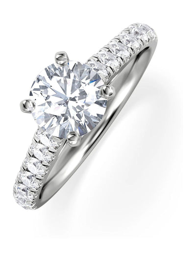 Next The Diamond Store Natalia 1.50ct F/VS1 Lab Diamond Engagement Ring in White Gold- Buy online at McGrocer