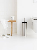 Next Brabantia Matt Steel Profile Toilet Brush and Holder Set- Buy online at McGrocer