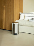 Brabantia Matt Steel Fingerprint Proof NewIcon Pedal Bin 20L - British product