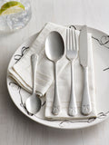 Silver bow cutlery set 16 piece, imported from the UK