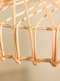 Dibor natural rattan ceiling shade 57cm - British product