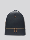 U.S. Polo Assn. blue Jones backpack PU, imported from the UK