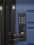 Nere Stori medium blue suitcase check-in luggage, imported from the UK
