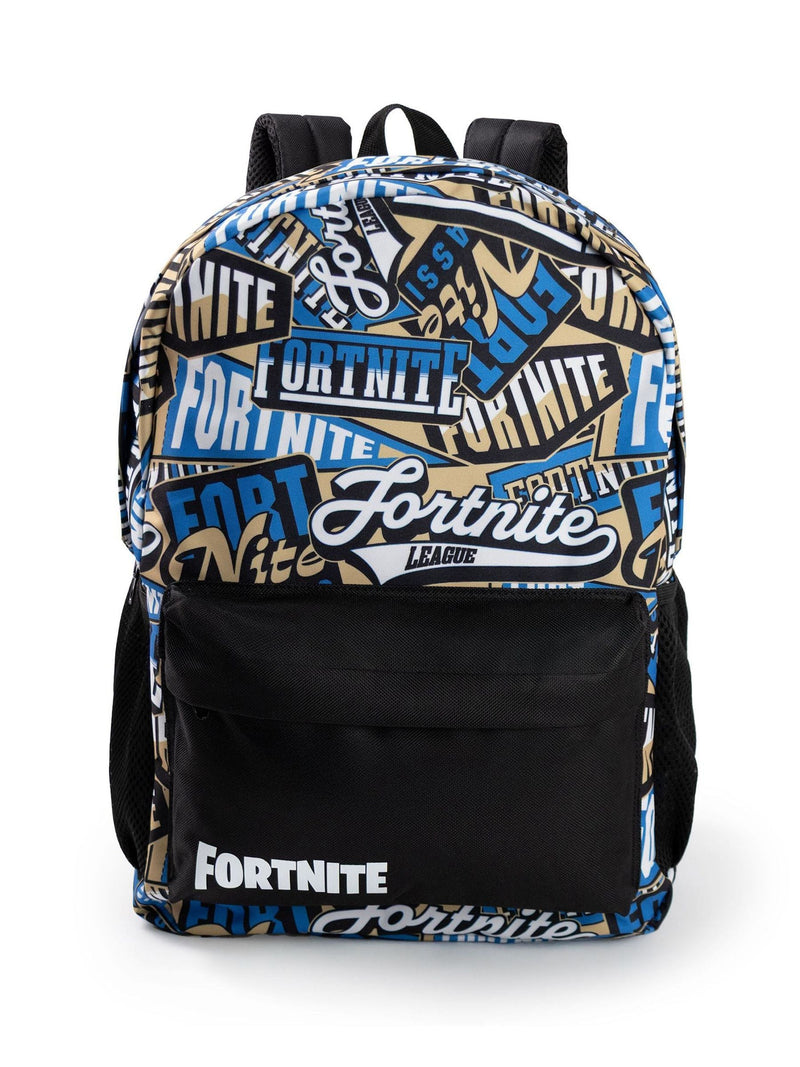 Vanilla Underground black Fortnite logo backpack, UK version