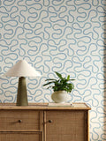 Scion Blue Bimble Oakham 10M Wallpaper