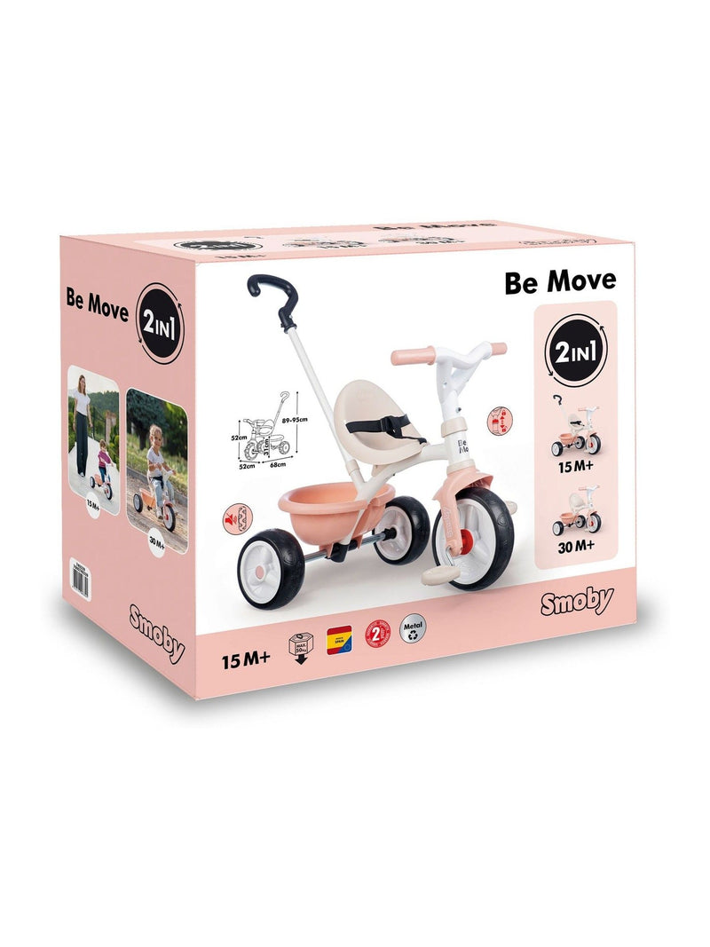 Smoby Pink Be Move tricycle (British brand)