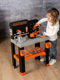Smoby Bricolo Pro workbench toy with Black and Decker tools (British brand)