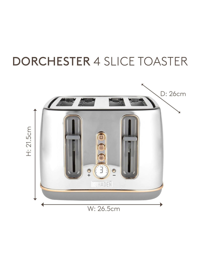 Haden Dorchester toaster rose gold 4-slice, UK version