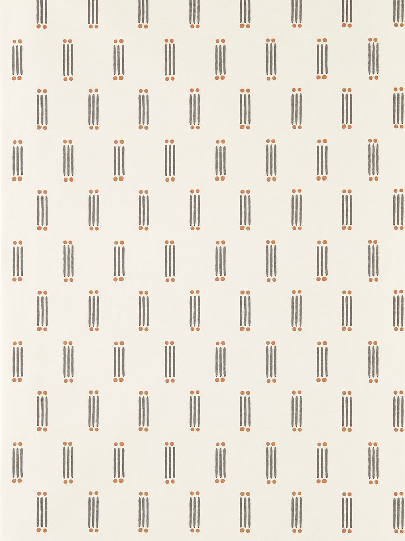 Scion Slate Matchsticks wallpaper A4 sample - British product