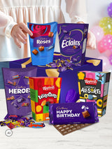 Next Cadbury Happy Birthday Chocolate and Sweets Sharing Hamper Large- Buy online at McGrocer