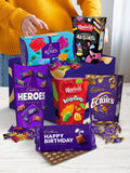 Cadbury Happy Birthday chocolate and sweets hamper large - British product