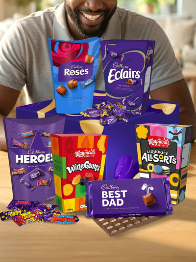 Next Cadbury Best Dad Chocolate and Confectionery Sharing Hamper Large- Buy online at McGrocer