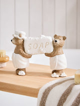 Next Natural Bertie the Bear Ornaments - Set of 2- Buy online at McGrocer