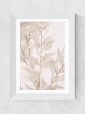 East End Prints White Dried Straws 3 art print - British product