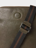 Osprey London Compass leather messenger bag (British brand)