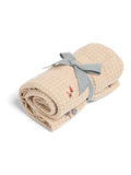 Mamas & Papas Berry small knitted blanket, UK version