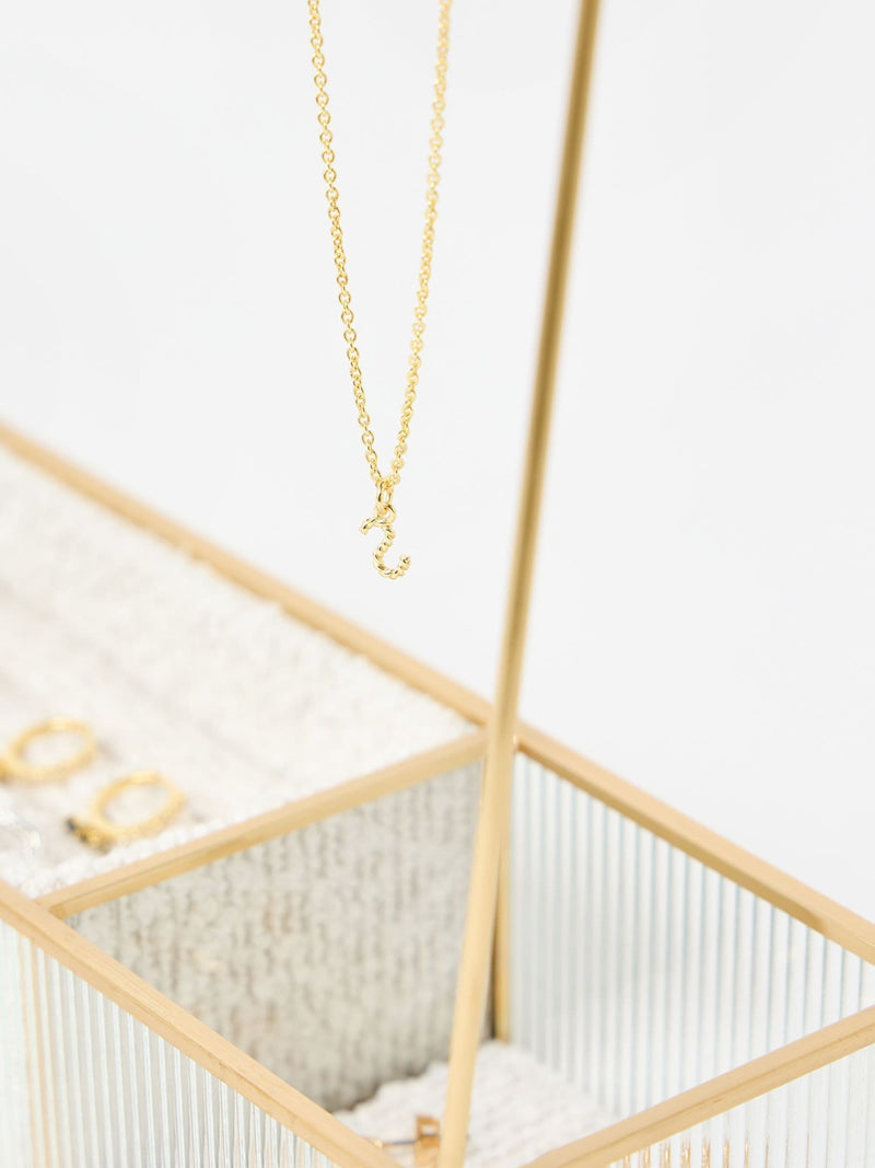 Oliver Bonas cream boucle jewellery stand - British product