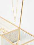 Oliver Bonas cream boucle jewellery stand - British product