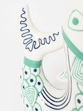 Oliver Bonas large fish jug ceramic 24cm (British brand)
