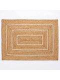 Esselle Home Prestbury border jute rug 120x170cm (British brand)