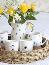 Next Something Different White Queen Bee and Bee Keeper Mug Set- Buy online at McGrocer