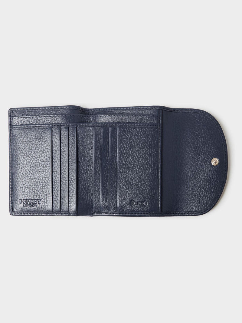 Osprey London blue Tilly leather purse gift set - British product
