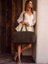 Next Katie Loxton Chocolate Suedette Soho Weekend Bag- Buy online at McGrocer