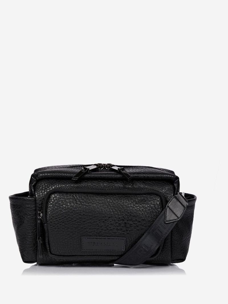 Tiba + Marl Black Inka stroller organiser 31cm wide - British product