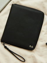 Next Made Yours Personalised Embossed Travel Case in Black 23cm x 20cm- Buy online at McGrocer
