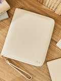 Made Yours personalised oyster embossed travel case 23x20cm, UK version