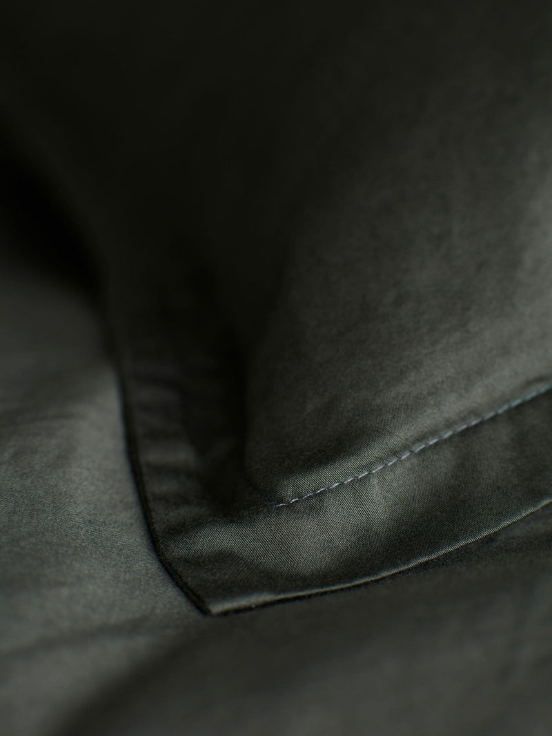 Secret Linen Store olive green supersoft pillowcase - British product