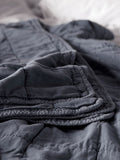 Secret Linen Store vintage rose quilted throw (British brand)