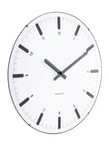 Karlsson wall clock white dome 35cm, imported from the UK