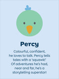 JoJo Maman Bébé Percy Parrot soft toy small (British brand)