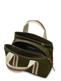 Radley green Halley Row grab bag with detachable strap (British brand)