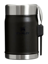 Next Stanley The Legendary Food Jar Black 2.0 with Spork 0.41L- Buy online at McGrocer