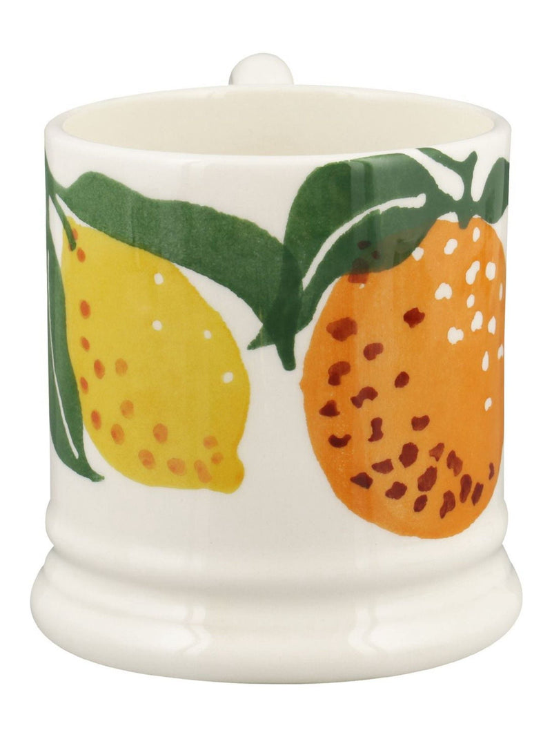Emma Bridgewater oranges and lemons half pint mug, imported from the UK
