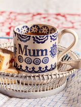 Next Emma Bridgewater Cream Blue Hen & Border Mum 1/2 Pint Mug- Buy online at McGrocer