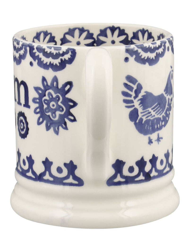 Emma Bridgewater half pint mug with hen and flower design (British brand)