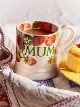Next Emma Bridgewater Cream Strawberries Mum 1/2 Pint Mug- Buy online at McGrocer
