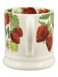 Emma Bridgewater cream strawberries mug half pint - British product