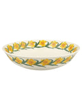 Emma Bridgewater Cream Windblown Daffodils medium serving dish, UK version