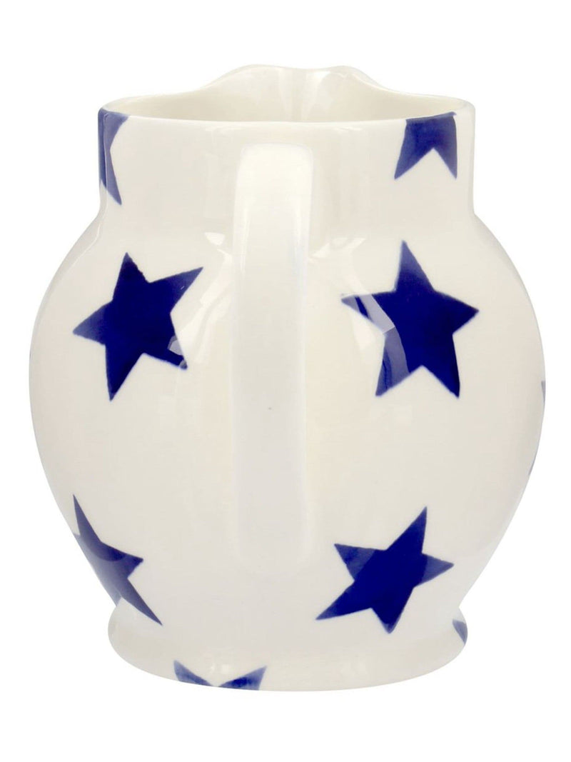 Emma Bridgewater Cream Blue Star 1/2 Pint Jug - British product