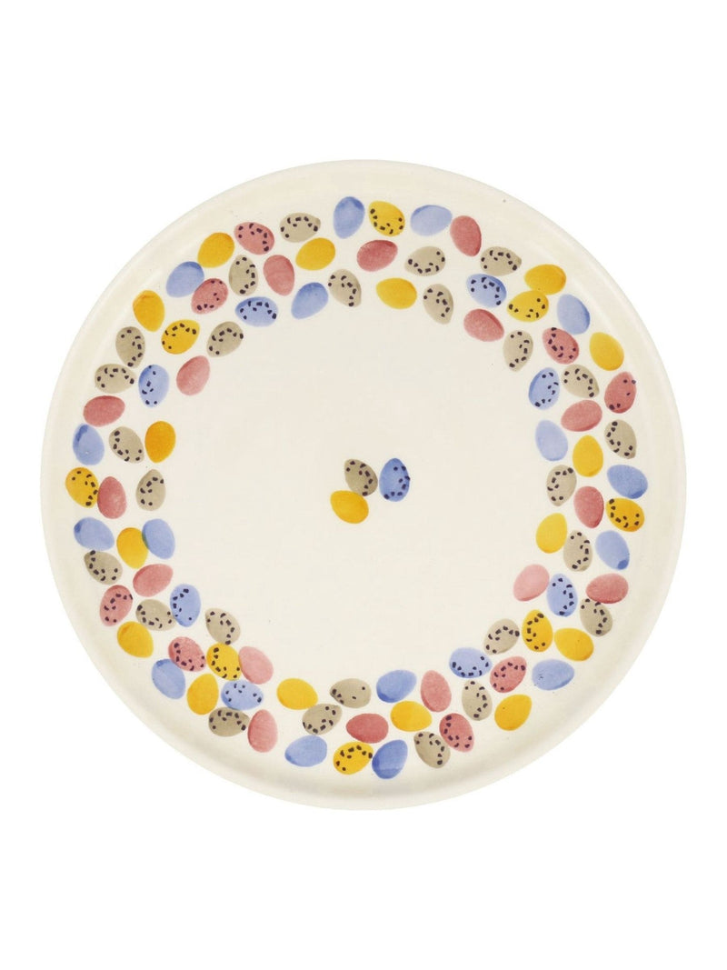 Emma Bridgewater Cream Mini Eggs flat serving plate 28cm (British brand)