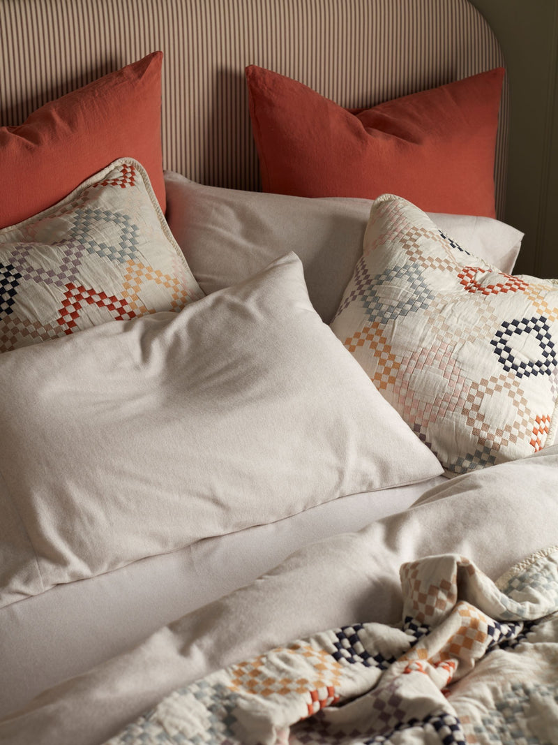 Secret Linen Store Henry brushed cotton pillowcase standard, UK version